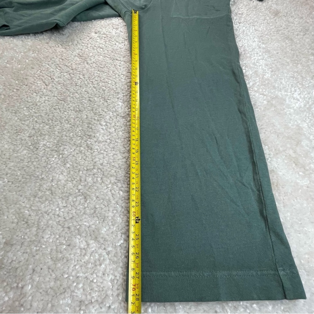 Old Navy Crop French-Terry Utility Jumpsuit Green Comfy Casual Utility M Tall - Picture 11 of 11